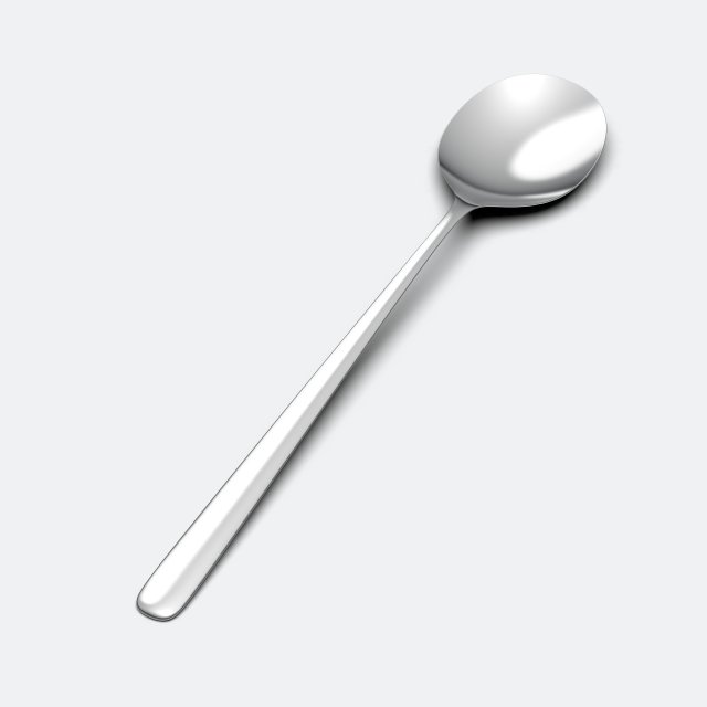 asian spoon Modelo 3D .c4d .max .obj .3ds .fbx .stl .blend 