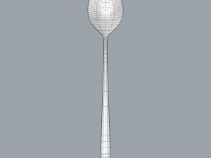 asian spoon Modelo 3D