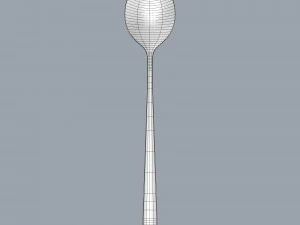 asian spoon 3D Model