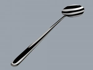 asian spoon 3D Model