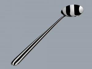 asian spoon 3D Model