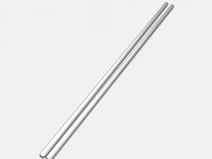 アジアの箸 3Dモデル