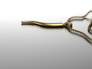 italian horn liontin for 3d pritn 3D Print Model