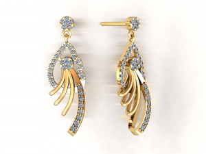hoop earrings for 3d print 3d print model 3D Print Model