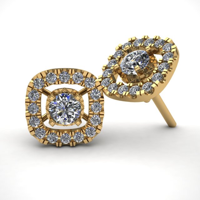 5 earrings stud ready for 3d print 3D Print Model .c4d .max .obj .3ds .fbx .stl .blend 