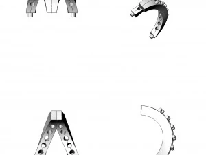 banggle or bracelets ready for 3d print 3d print model 3D Print Model
