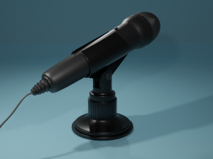 microphone for desk 3D Модель