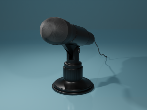 microphone for desk 3D Модель