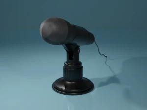 microphone for desk 3D Model