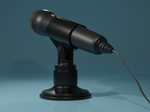 microphone for desk 3D Модель