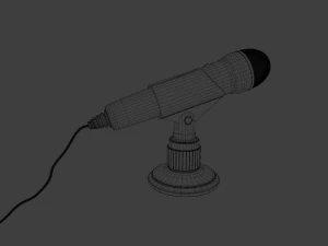 microphone for desk 3D Model
