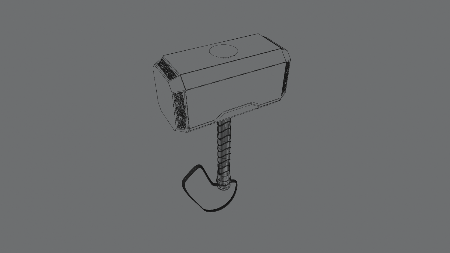 thors mighty mjolnir 3D Models in Melee 3DExport