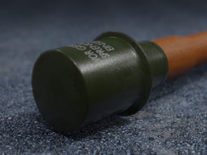 m24 german stick grenade 3D मॉडल