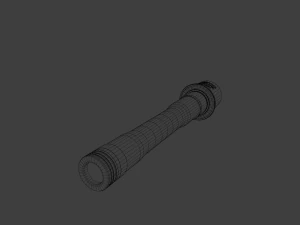 m24 german stick grenade 3D Model