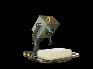 butter bot from rick and morty tv show Model 3D