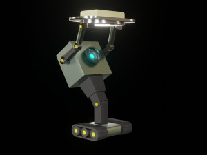 butter bot from rick and morty tv show Model 3D