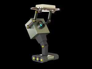 butter bot from rick and morty tv show Model 3D