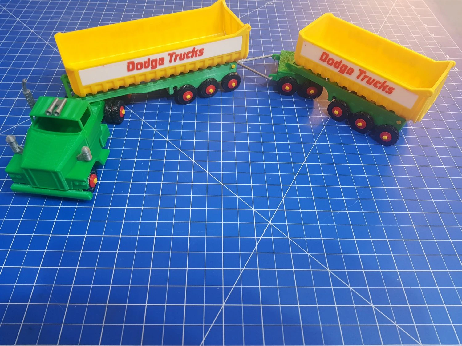 dodge trucks 3D Print Model .c4d .max .obj .3ds .fbx .stl .blend