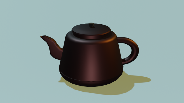 teapot 3D 模型 .c4d .max .obj .3ds .fbx .stl .blend 