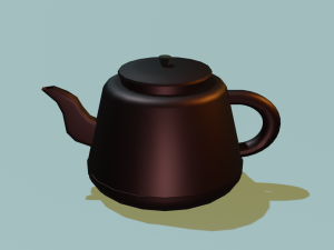 teapot Model 3D
