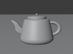 teapot 3D 模型