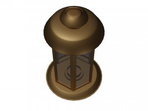 street or home lamp Model 3D
