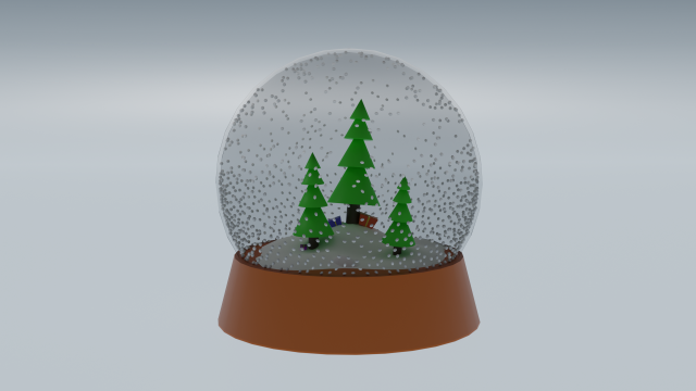 snowball toy 3D-Modell .c4d .max .obj .3ds .fbx .stl .blend 
