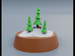 snowball toy 3D-Modell