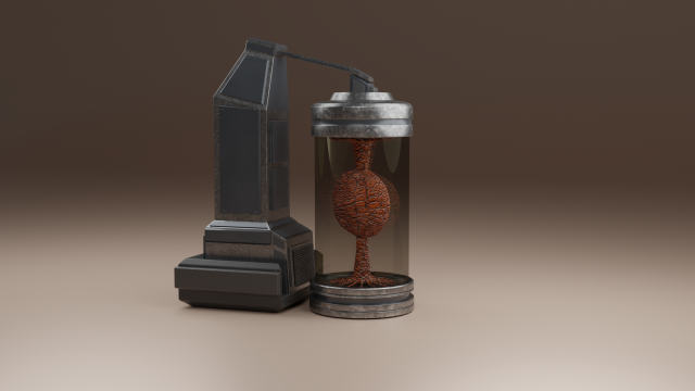 incubator for alien life forms 3D-Modell .c4d .max .obj .3ds .fbx .stl .blend 