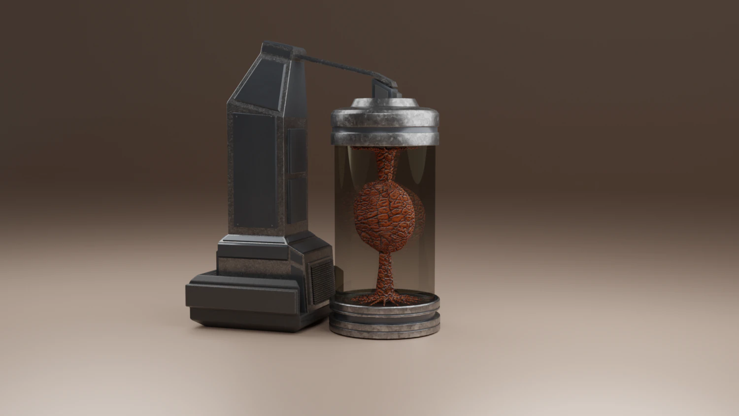 incubator for alien life forms 3D Model .c4d .max .obj .3ds .fbx .stl .blend
