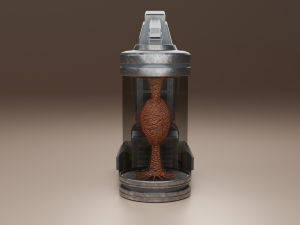 incubator for alien life forms 3D-Modell
