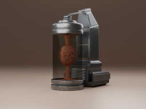 incubator for alien life forms 3D-Modell