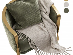 armchair rugiano furniture nella vetrina 3D Model