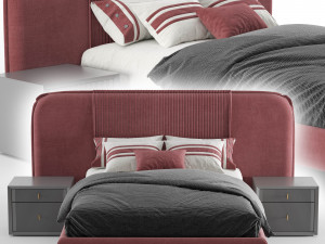 astoria bed 3D 모델