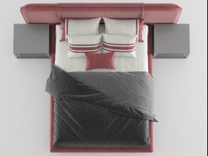 astoria bed 3D 모델
