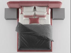 cama astoria Modelo 3D