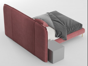 astoria bed 3D 모델