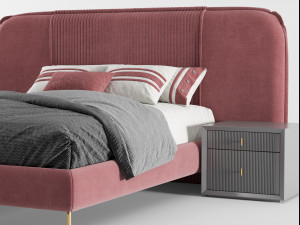 astoria bed 3D 모델