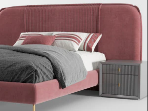 cama astoria Modelo 3D