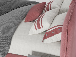 astoria bed 3D 모델