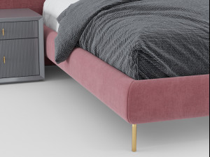 astoria bed 3D 모델