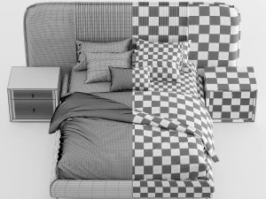 cama astoria Modelo 3D