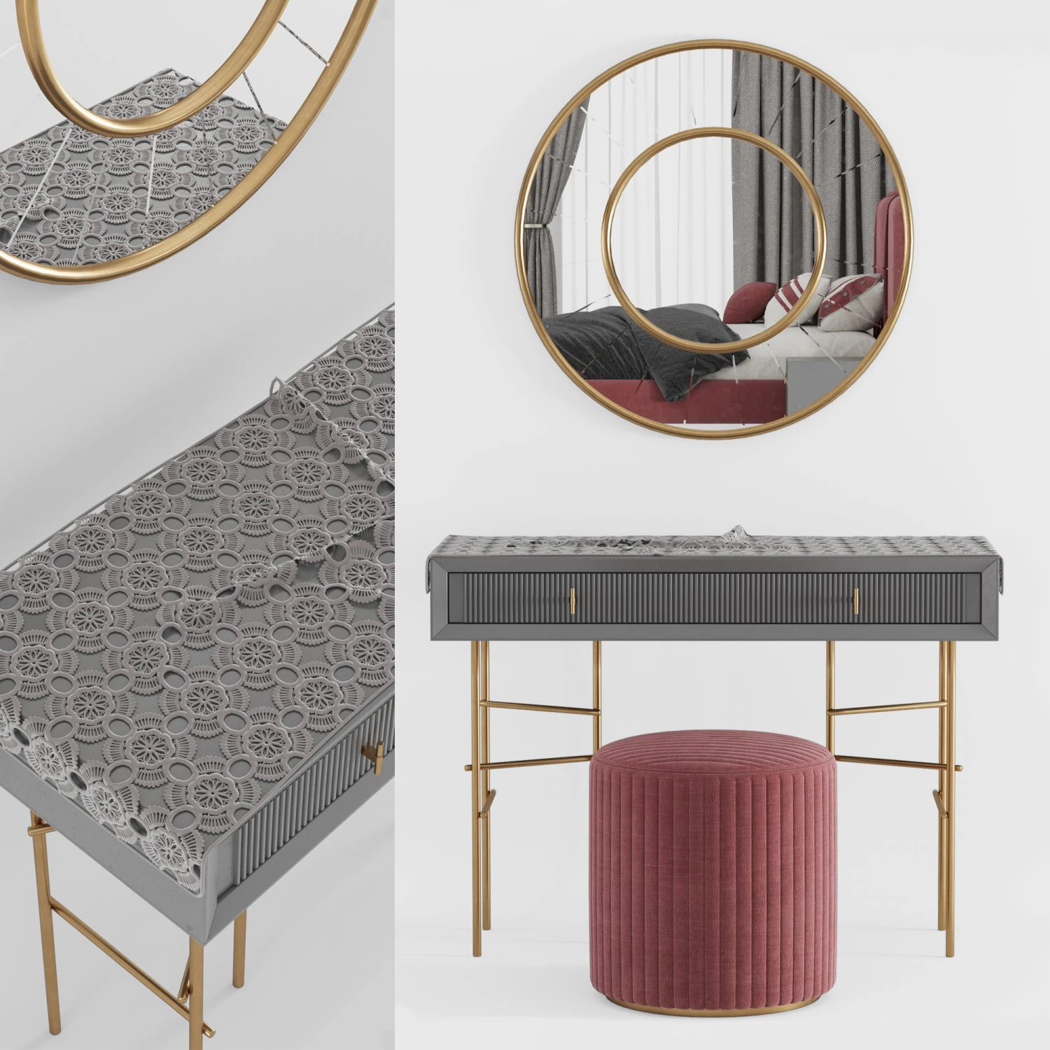 console astoria-enza home 3D Model .c4d .max .obj .3ds .fbx .stl .blend 