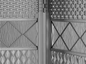 macrame room divider 3D Model
