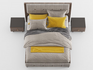 rosa bed 3D Модель
