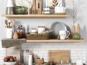kitchen accessories01 3D Model