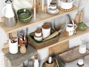 kitchen accessories01 3Dモデル
