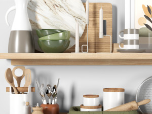 kitchen accessories01 3Dモデル