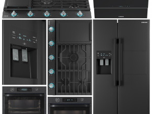 samsung appliance collection 3D Model