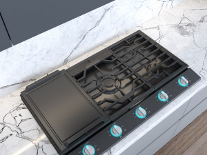 Modern kitchen Modelo 3D